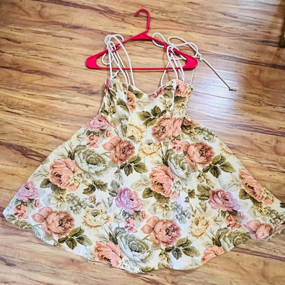 Floral Strappy Dress